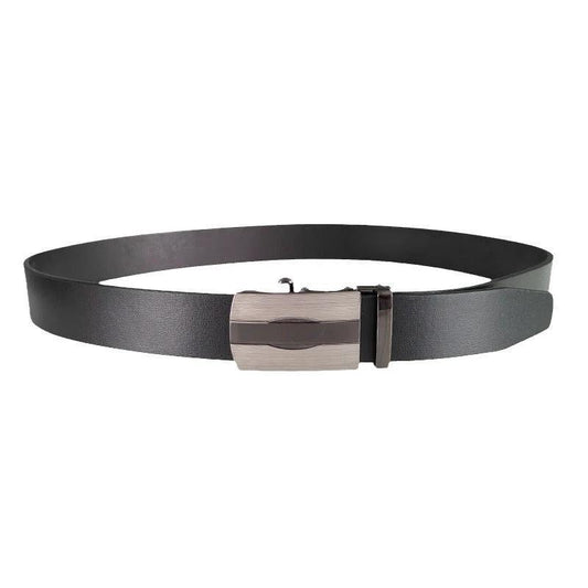 Men's Classic Casual Business All-match Automatic Buckle Belts by GJG Denim