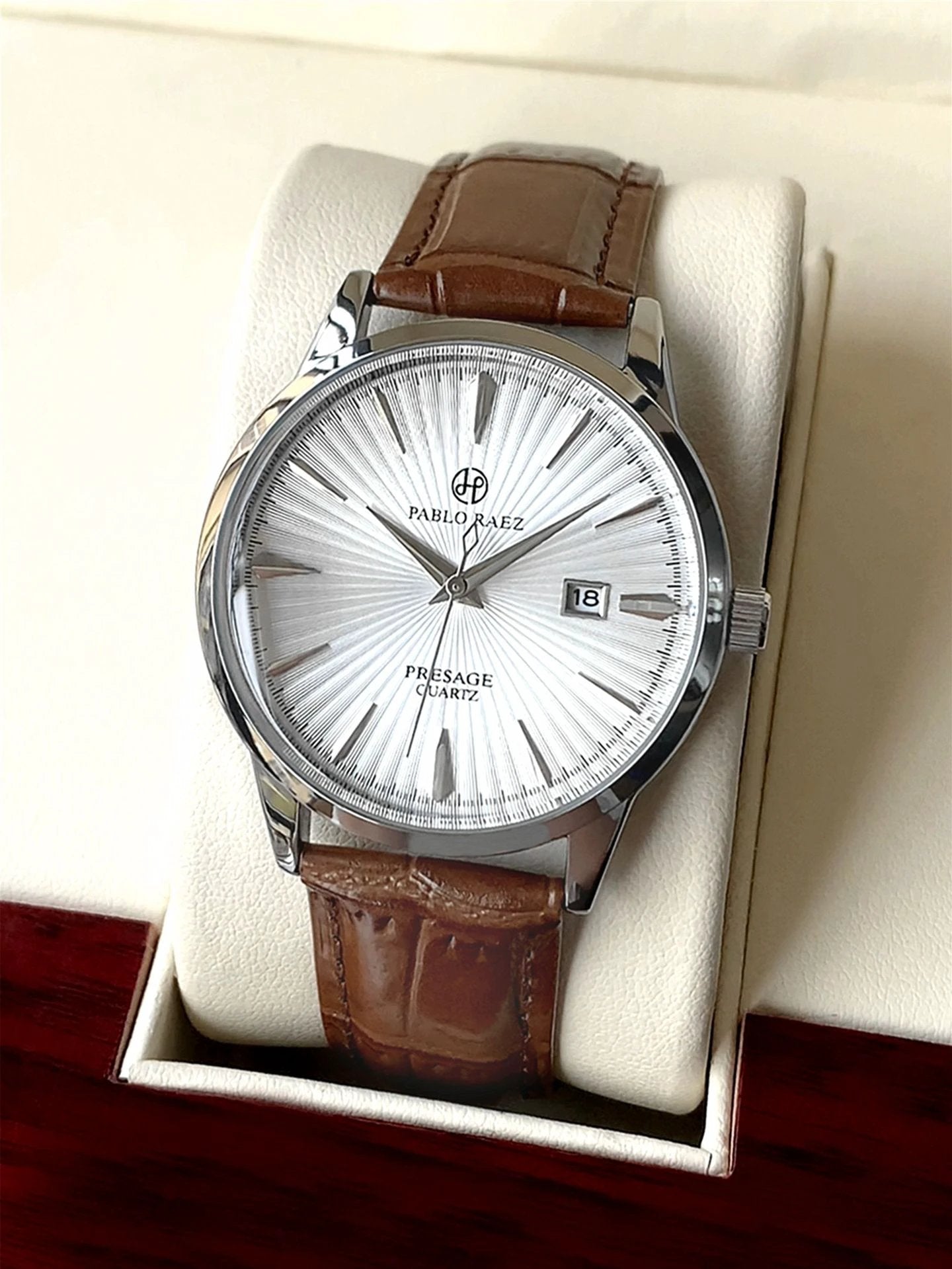 Men's Multifunctional Waterproof Automatic Quartz Watch by GJG Denim