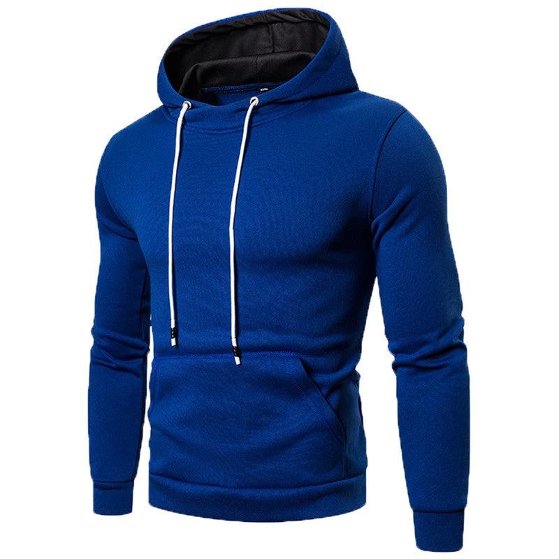 Men's Casual Pullover Hooded Sweatshirt by GJG Denim
