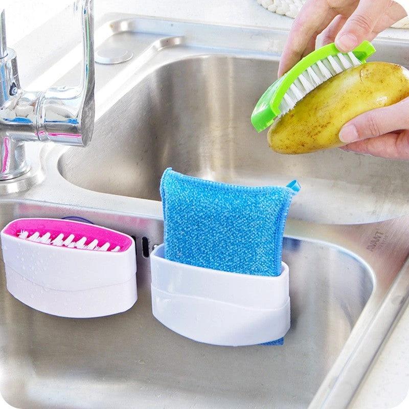 Cleaning Brush With Suction Cup by GJG Denim