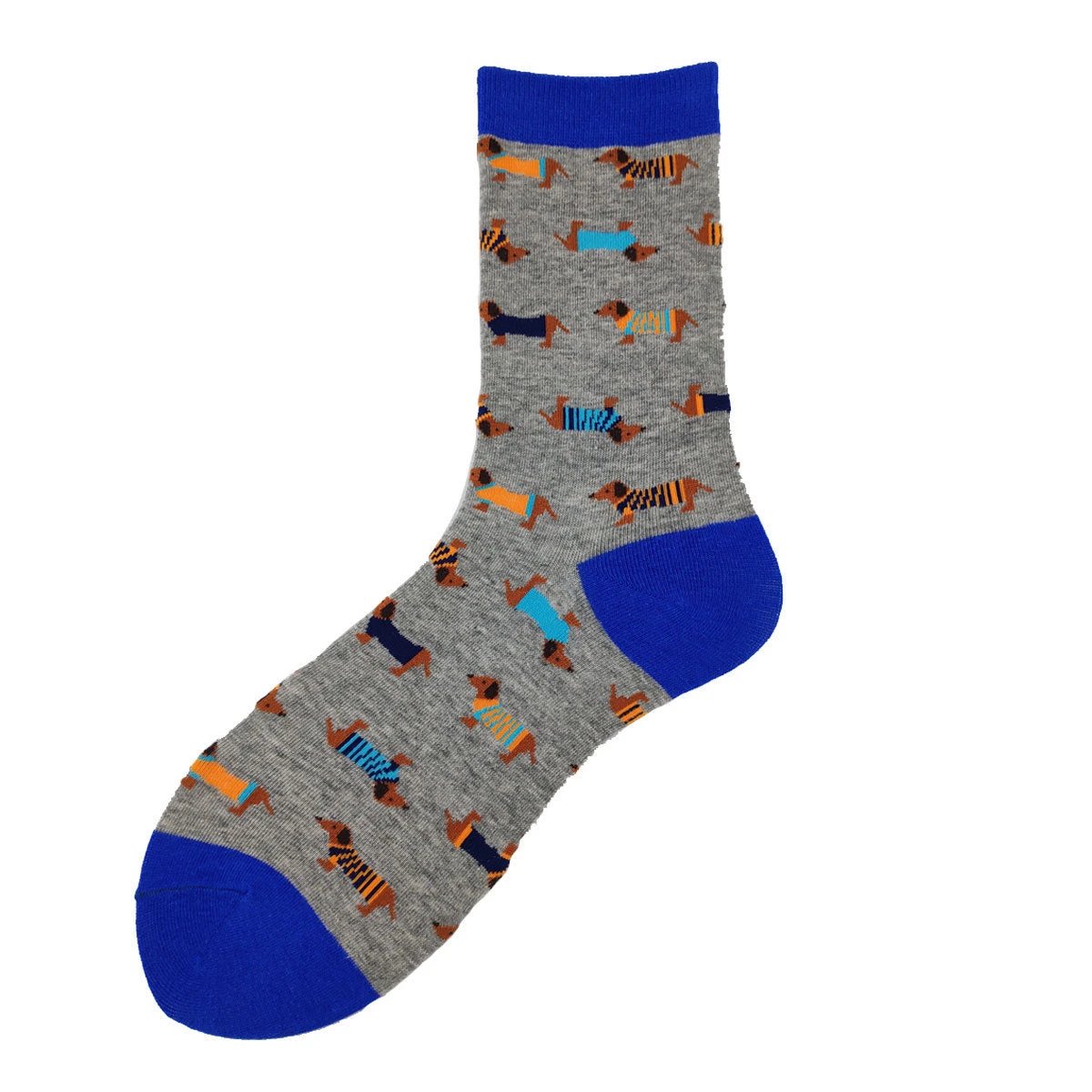 Men's Cotton Creativity Dog Series Cartoon Socks by GJG Denim