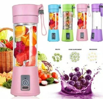 Portable Blender With USB Rechargeable Mini Kitchen Fruit Juice Mixer by GJG Denim