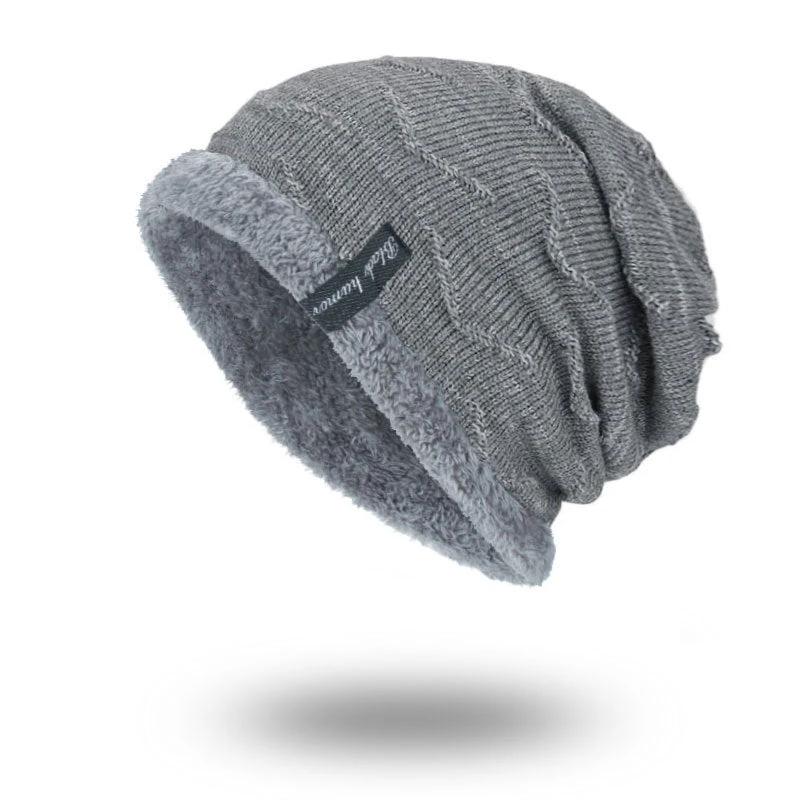 Men's Knitted Color Gradient Beanie by GJG Denim