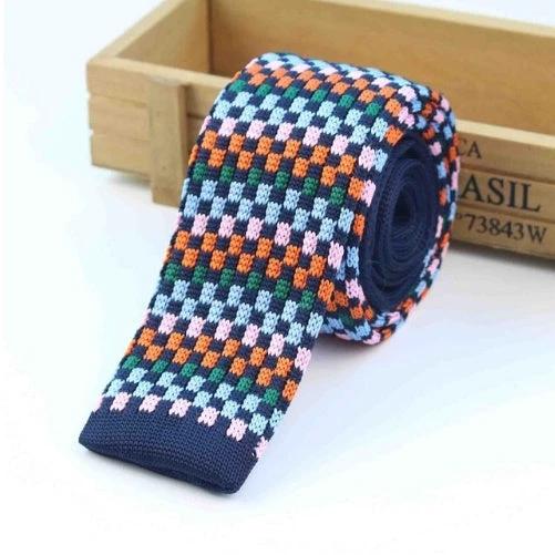 Men's Knitted Leisure Striped Ties by GJG Denim