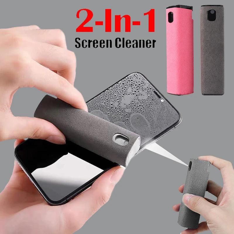 Mobile Phone Screen Cleaner Artifact Storage Integrated Mobile Phone Portable Computer Screen Cleaner Set by GJG Denim