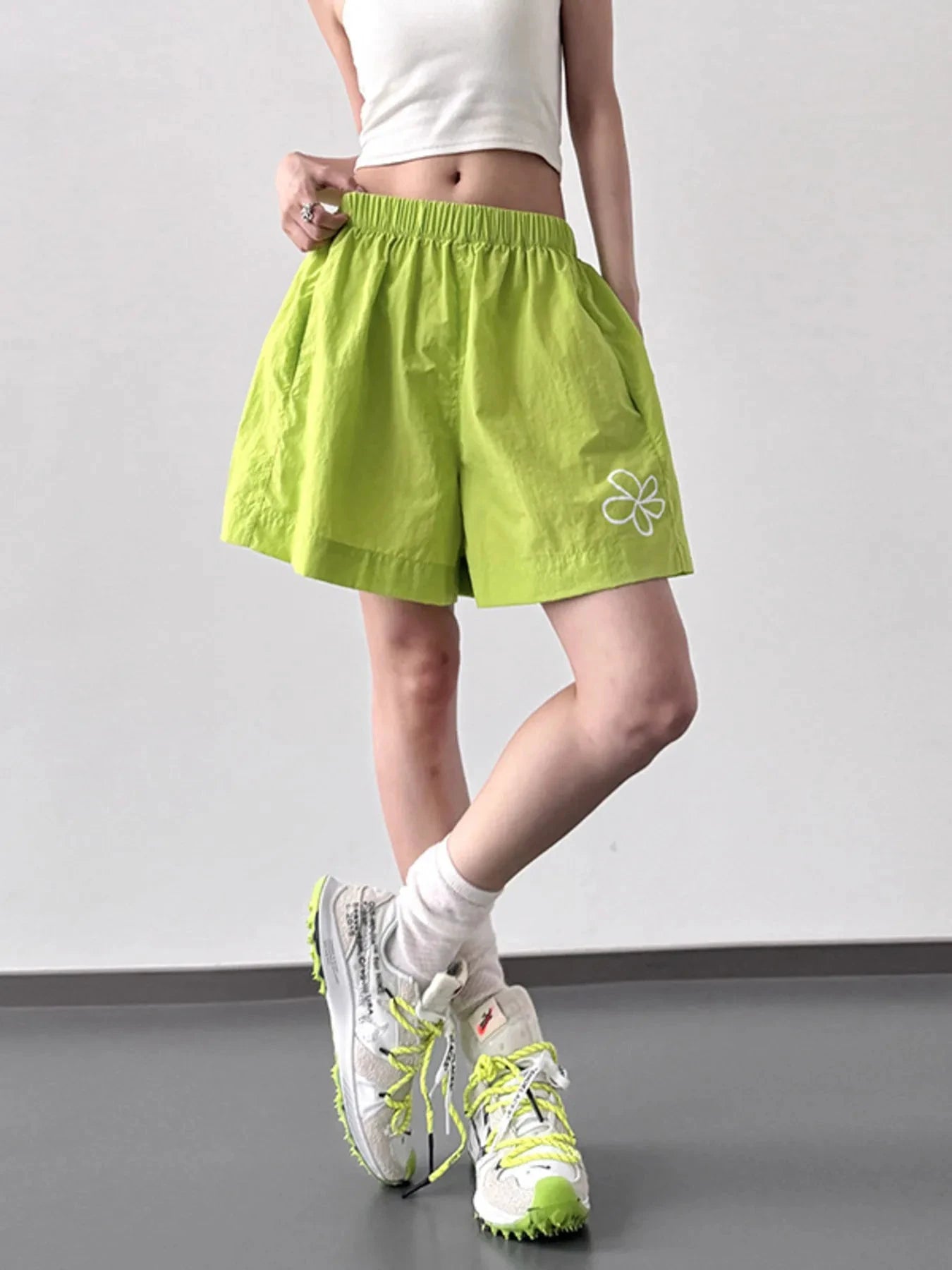 Elastic Waist Shorts by Lady Ros