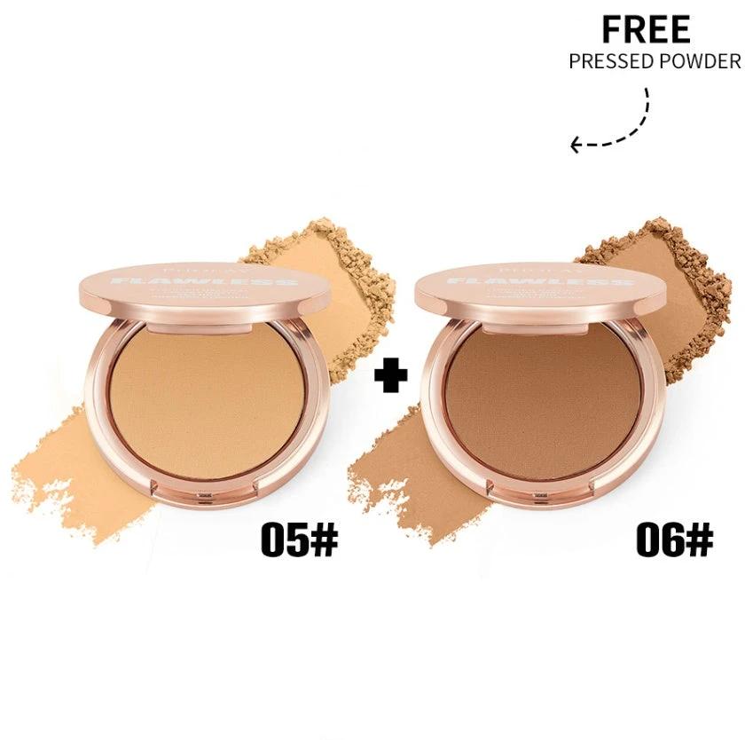 PHOFAY Matte Setting Pressed Powder by GJG Denim