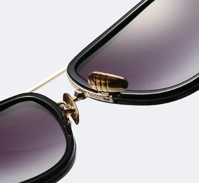 Retro Metal Sunglasses for Men by GJG Denim