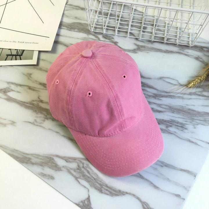 Men's Washed Baseball Caps by GJG Denim
