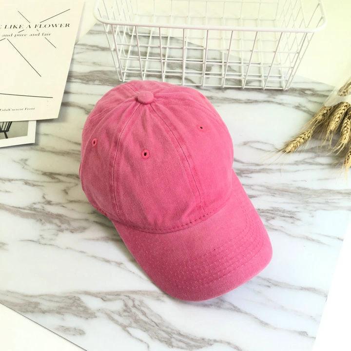 Men's Washed Baseball Caps by GJG Denim