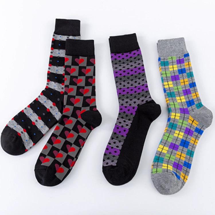 Men's Mid-calf Length Sock by GJG Denim