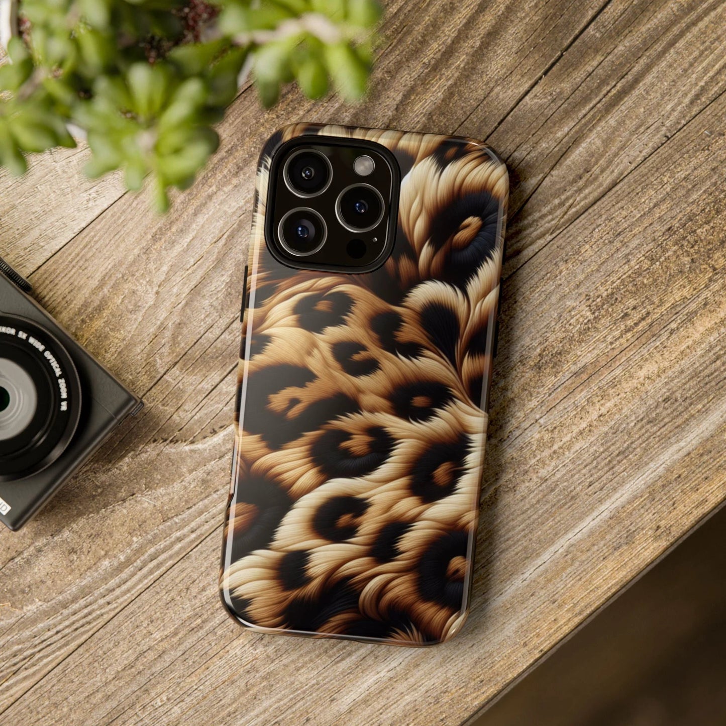 Stylish Phone Case - Tough Cases, Protective Cover for Animal Print Lovers, Gift for Birthdays, Trendy Accessory for Everyday Use, [...] by Printify