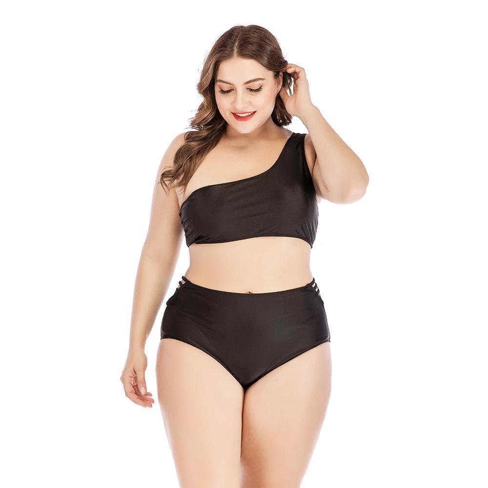 High waist plus size swimsuit by GJG Denim