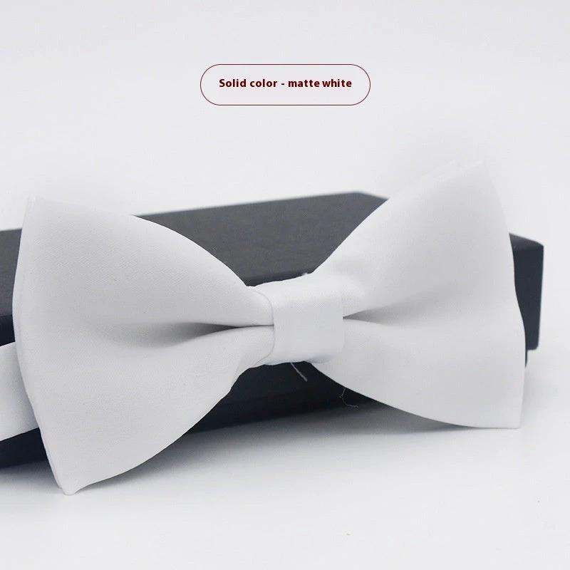 Men's Solid Color Bow Tie by GJG Denim