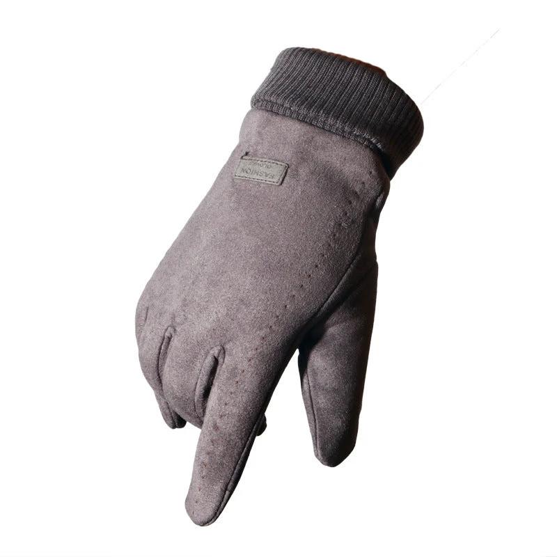 Men's Suede Gloves by GJG Denim