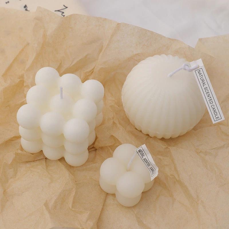 Geometric Shaped Aromatherapy Candles by GJG Denim