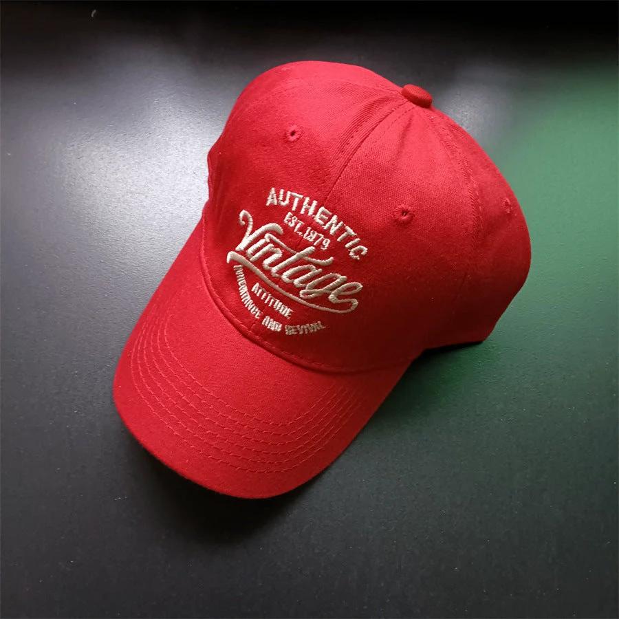 Letter Embroidery Baseball Cap For Men by GJG Denim