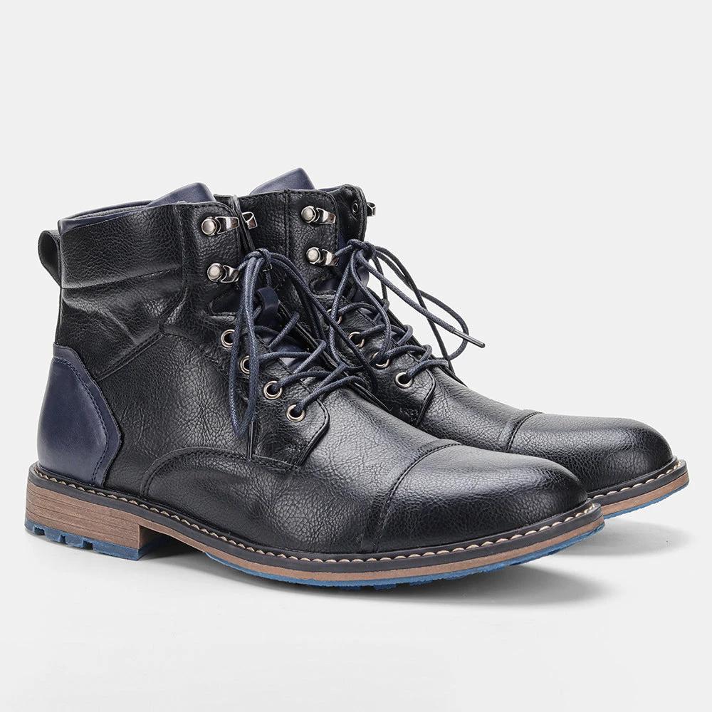 Men's Fashion Leather Boots by GJG Denim