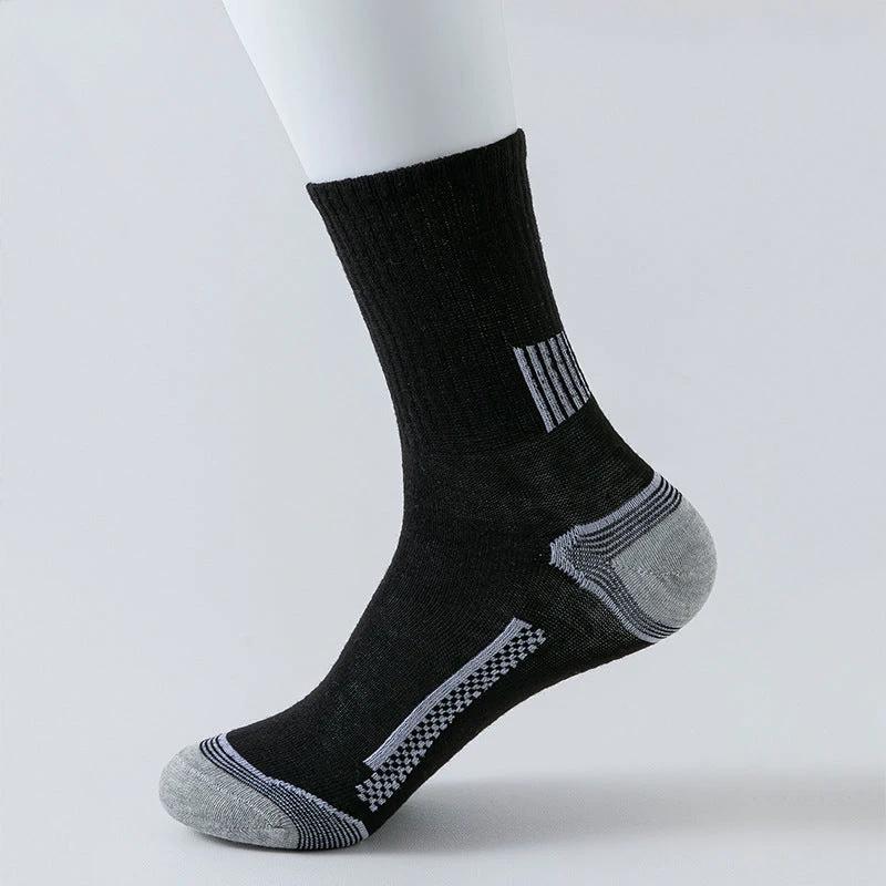 Men's Sweat-absorbent Comfortable And Breathable Socks by GJG Denim