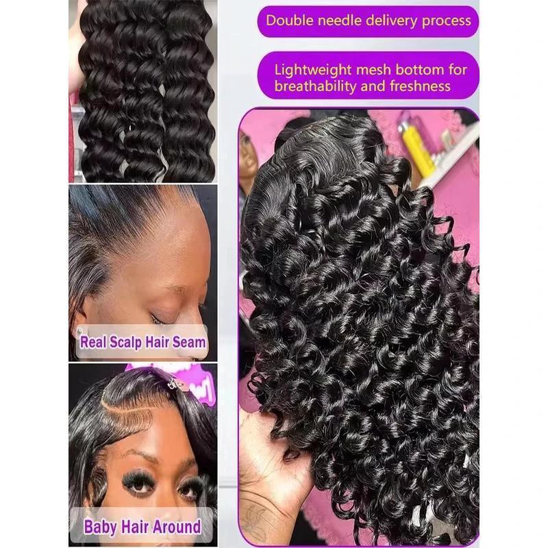 300 Density Loose Wave HD Lace Wig by GJG Denim