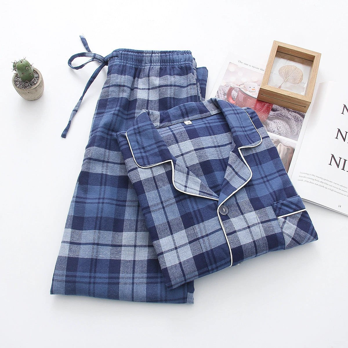 Men's Double-sided Thick Warm Pajamas by GJG Denim