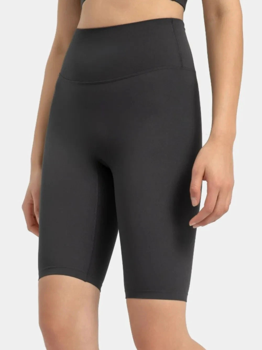 Millennia High Rise Wide Waistband Active Shorts by Lady Ros