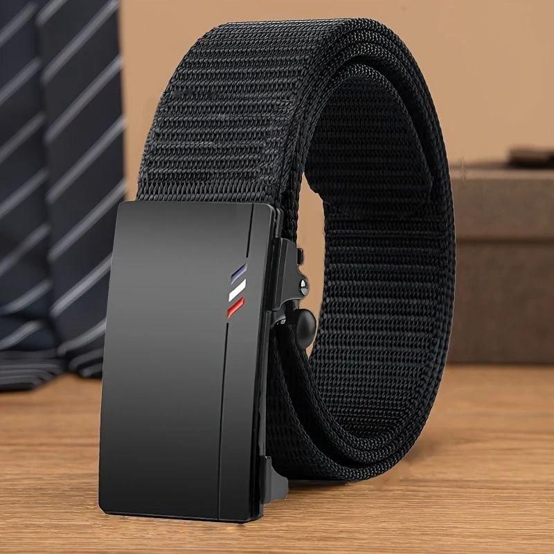 Men's Versatile Casual Nylon Belt by GJG Denim