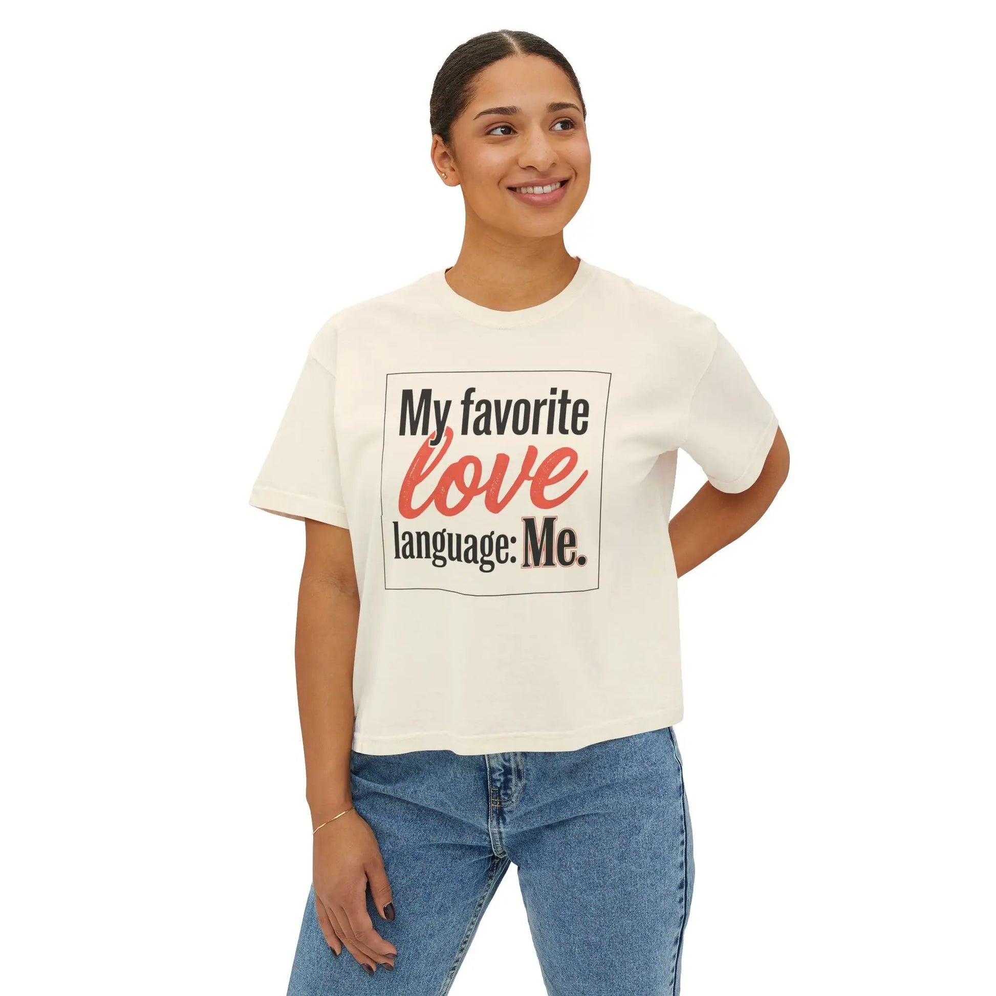 Women's Boxy Tee by Printify