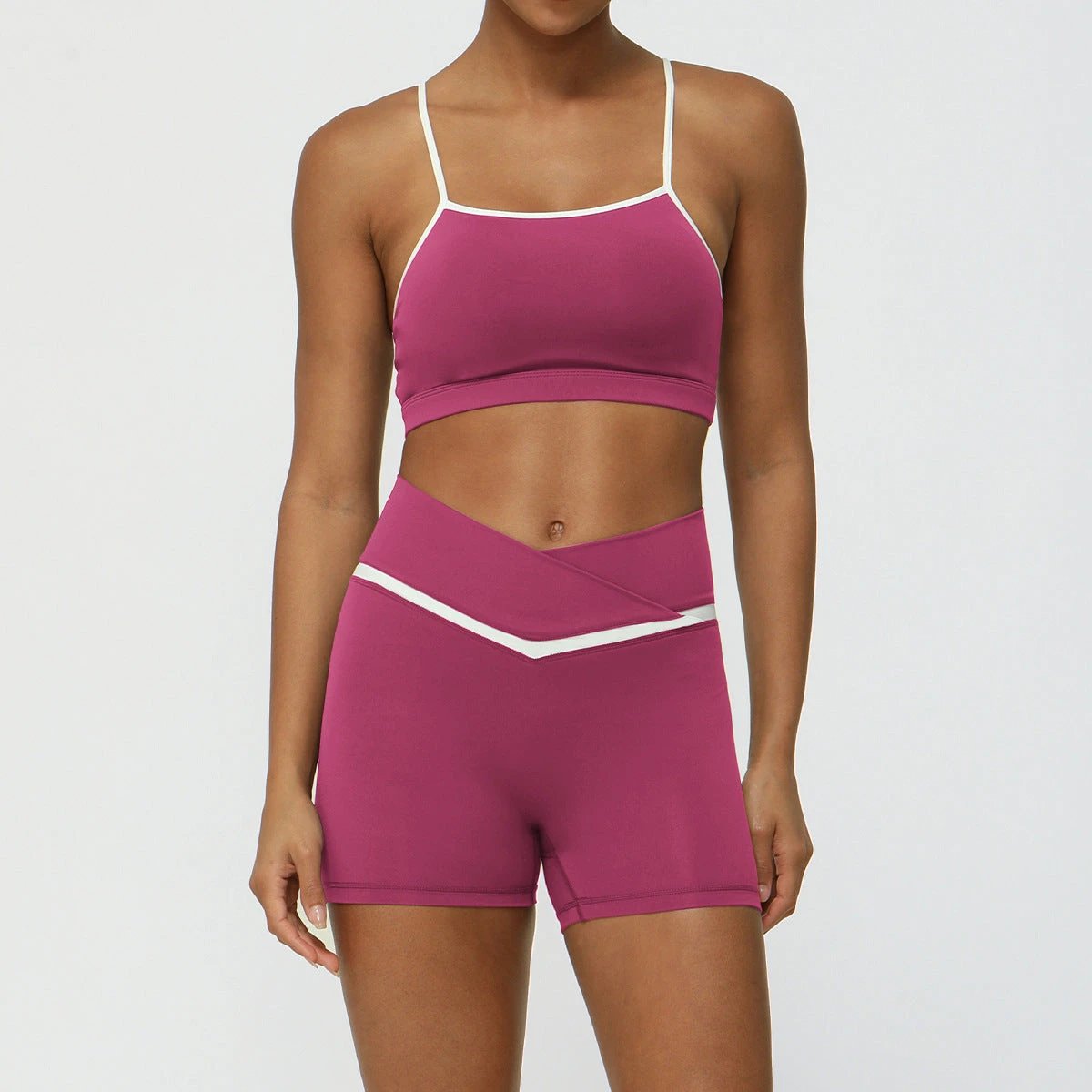 Hip Lifting Sport Casual Workout Clothes Suit by GJG Denim