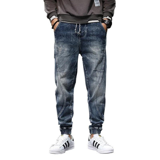 Men's Denim Stretch Plus Size Jeans Slim Casual by GJG Denim