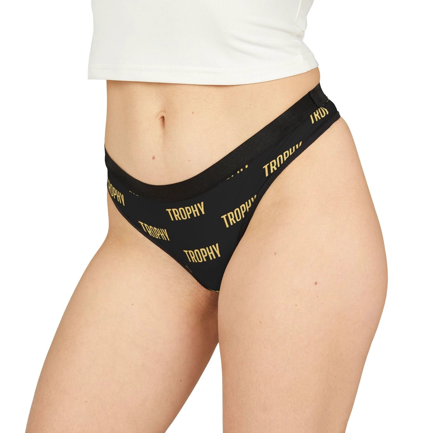 Trophy Women's Thongs (AOP) by Printify
