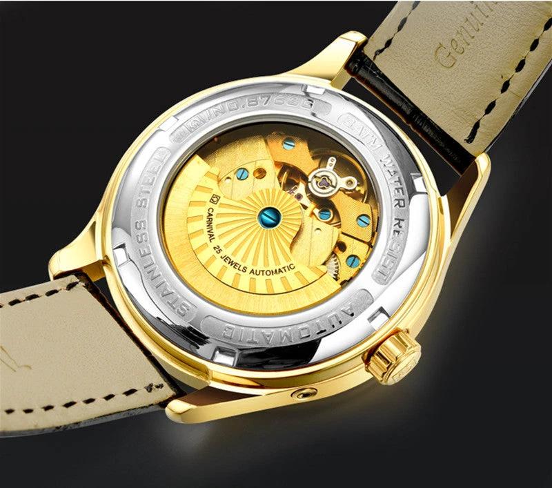 Men's Automatic Mechanical Watch by GJG Denim