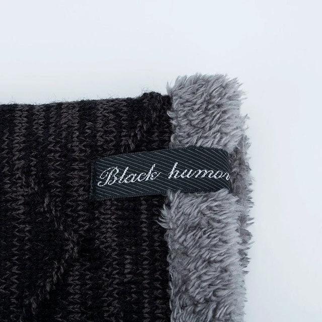 Men's Knitted Color Gradient Beanie by GJG Denim