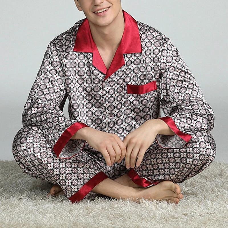 Men's Printed Pajamas by GJG Denim