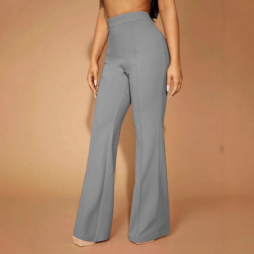 High Waist All-matching Fashion Business Commute Fall Women's Clothing Casual Business Pants Trousers by GJG Denim