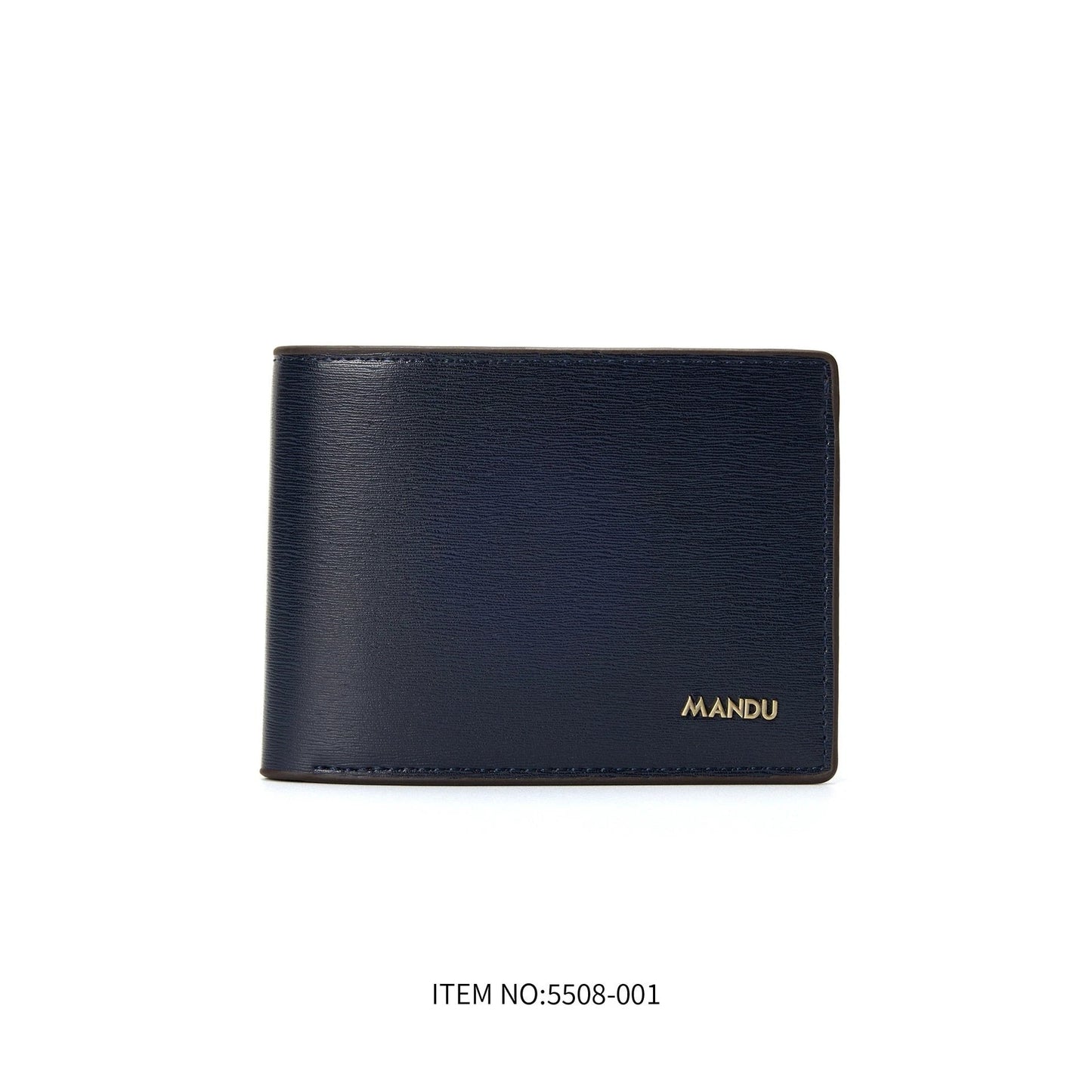 Men's Solid Color Large Capacity Anti-theft Swiping Multi-functional Wallet by GJG Denim