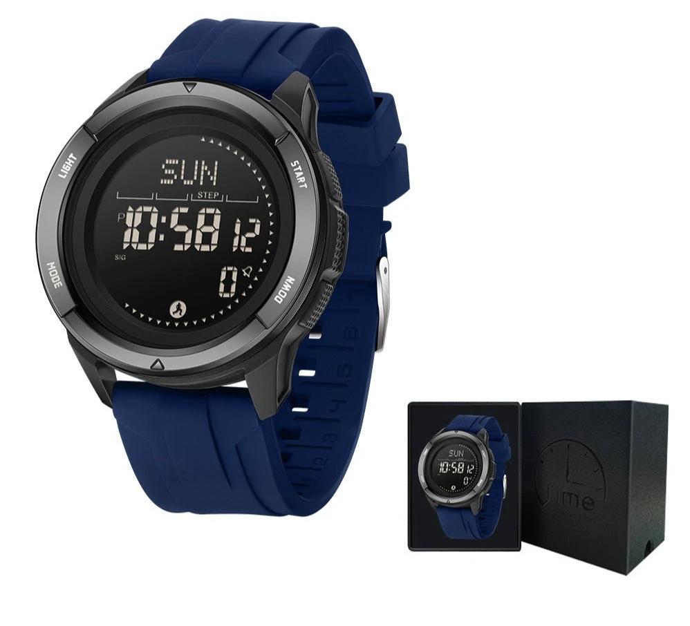 Men's Waterproof Multifunctional Outdoor Sports Electronic Watch by GJG Denim