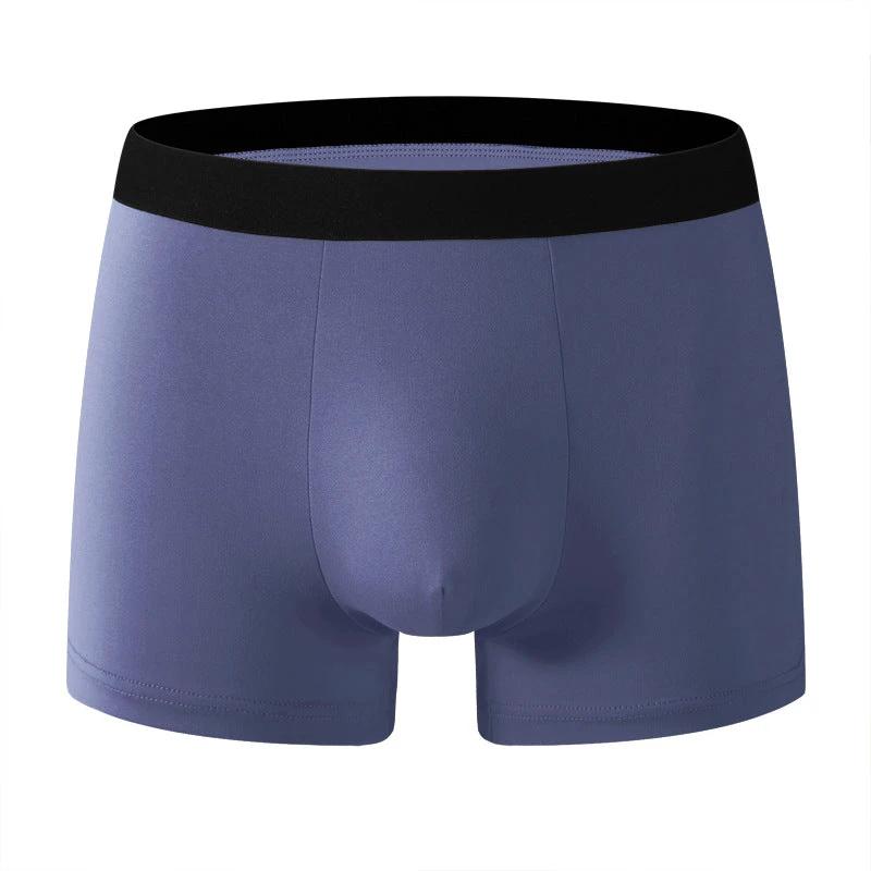 Men's Solid-color Boxer Briefs by GJG Denim