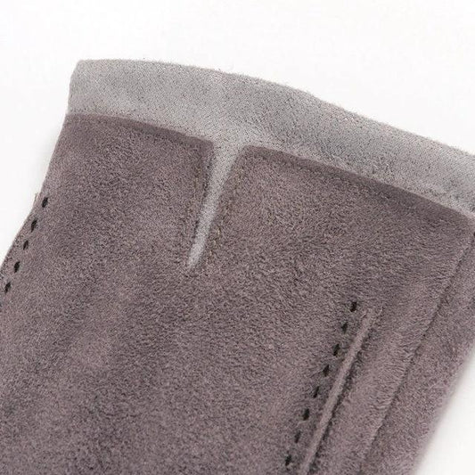 Suede Winter Men's Gloves by GJG Denim