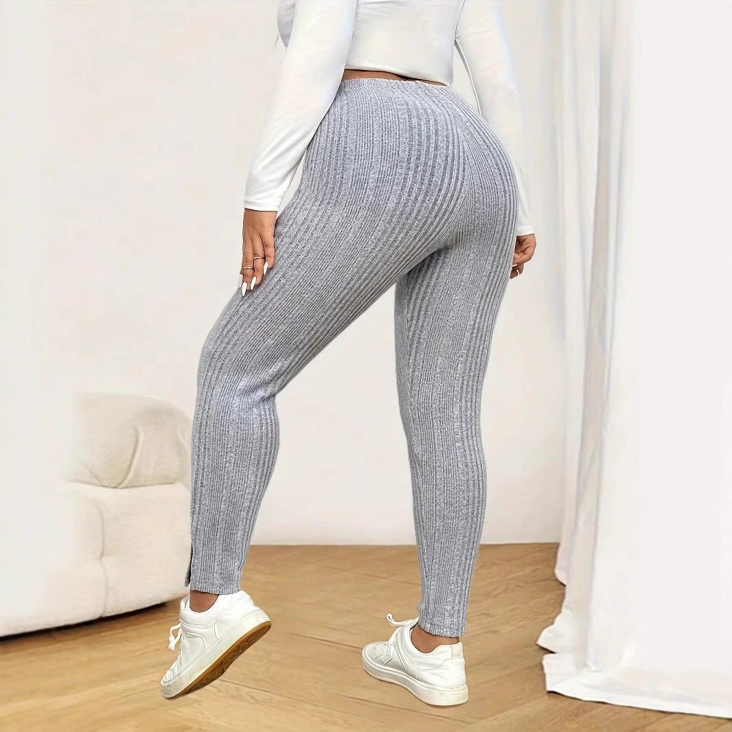 Women's Yoga Wear Tight-Fit High-Waist Base-Layer Fitness Pants by GJG Denim