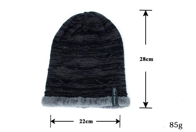 Men's Knitted Color Gradient Beanie by GJG Denim