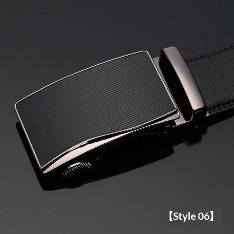 Men's Stylish Versatile And Trendy Leather Belt by GJG Denim