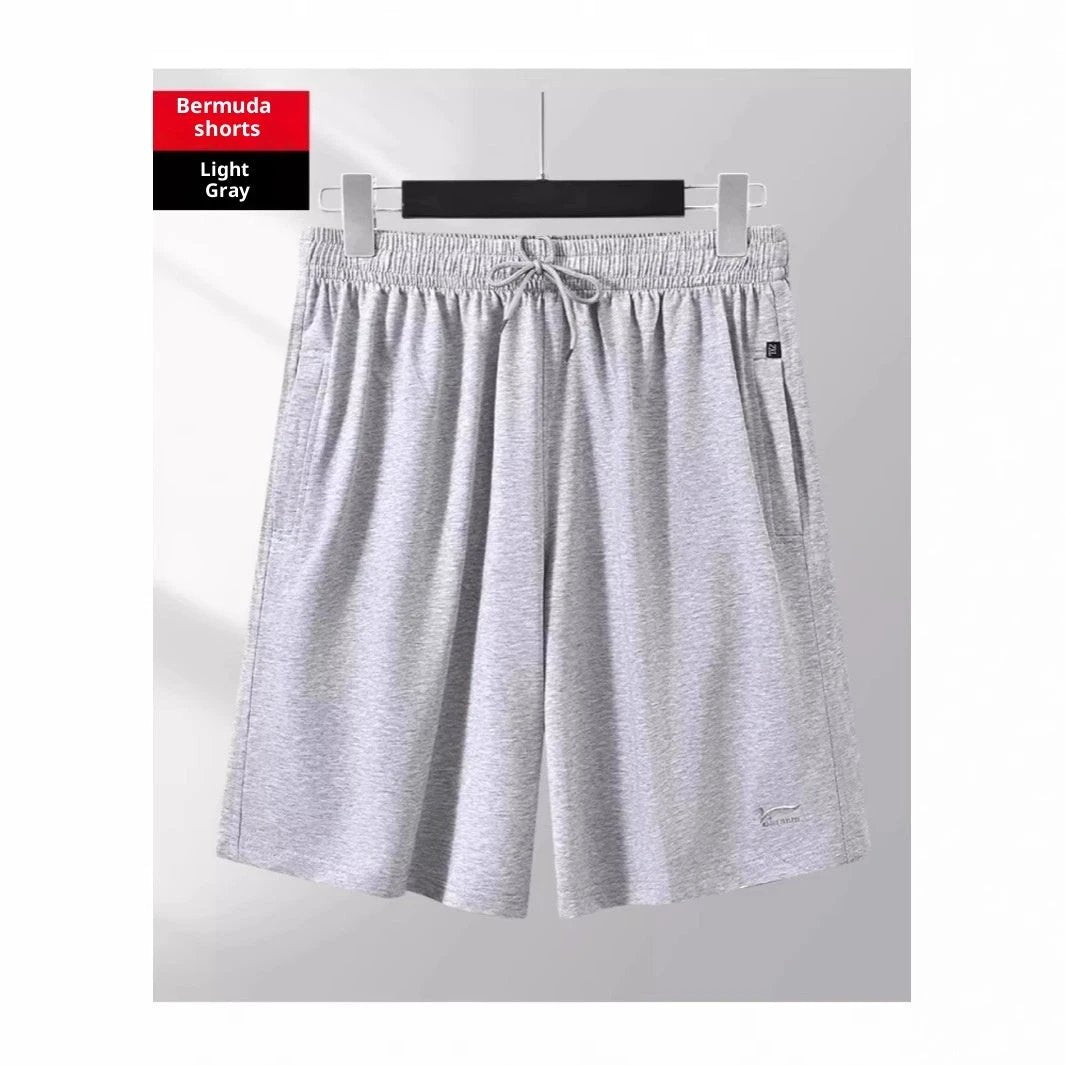 Thin Pure Cotton Casual Shorts For Men by GJG Denim