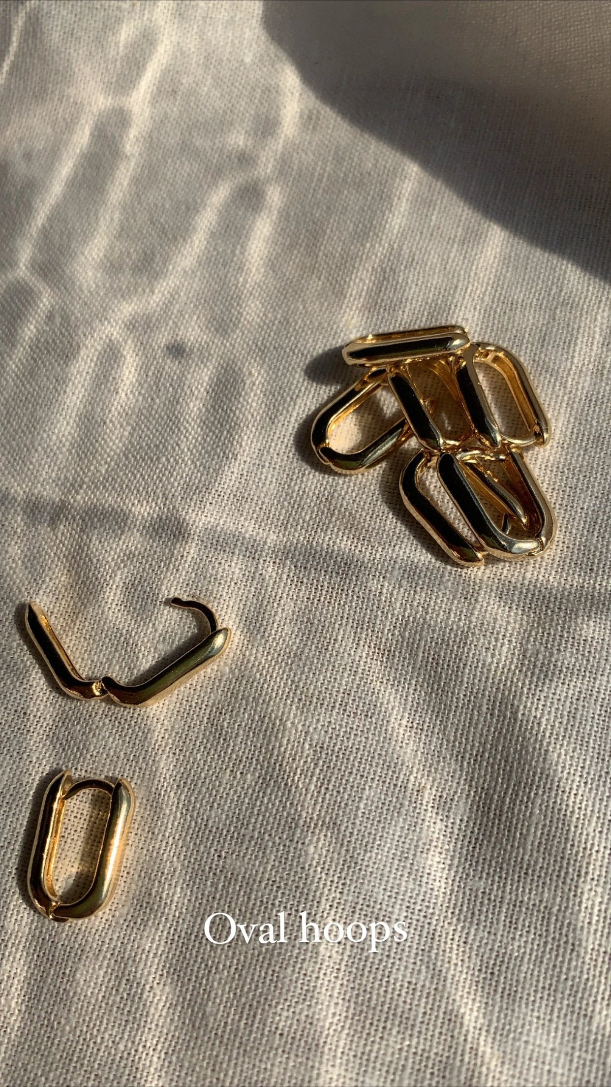 Oval Hoops Set by Views & Co