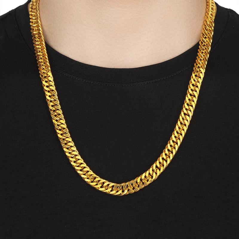 Men's Gold Necklace by GJG Denim