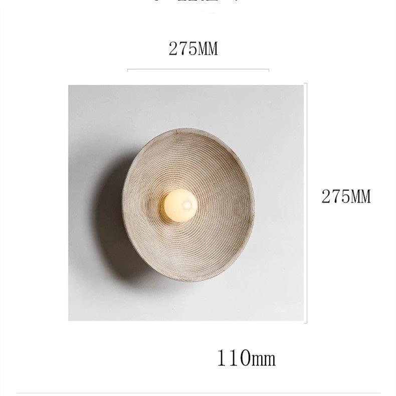 Retro Minimalist Aisle Wall Decoration Lamps by GJG Denim