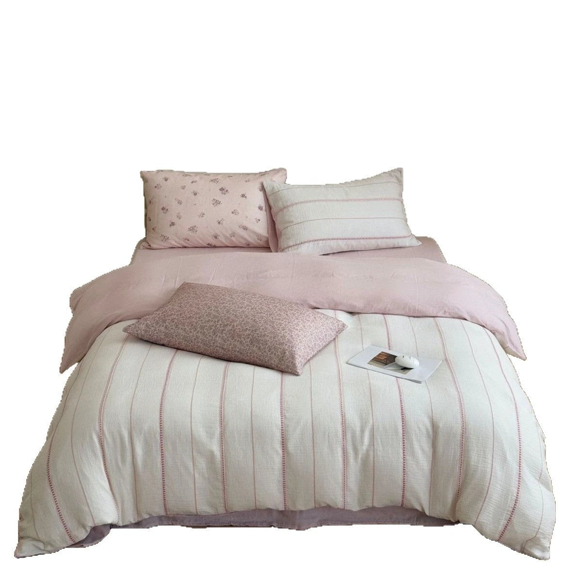 All-cotton Double-layer Gauze Duvet Cover Four-piece Set by GJG Denim