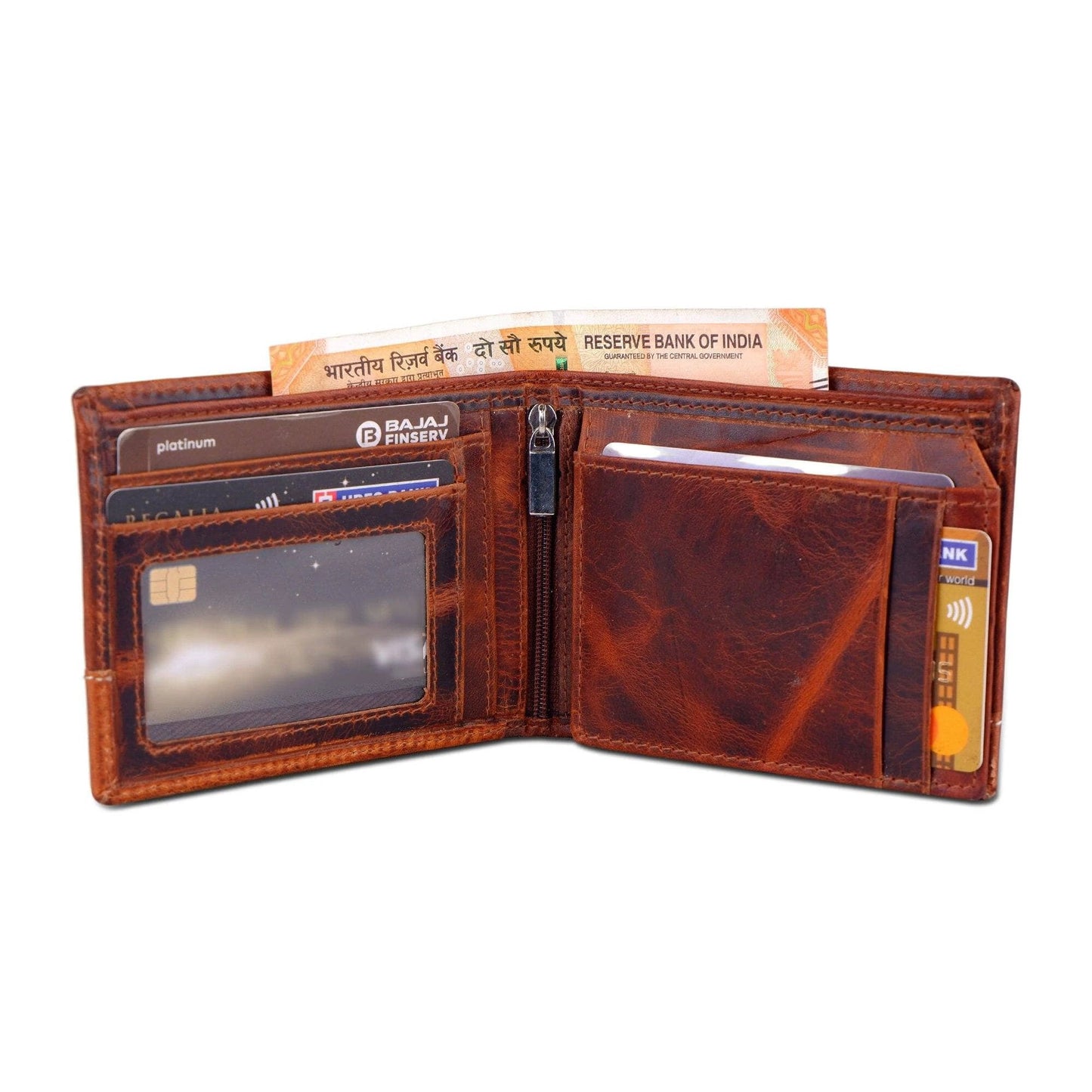 Morgan Bi-fold Wallet by Classy Leather Bags