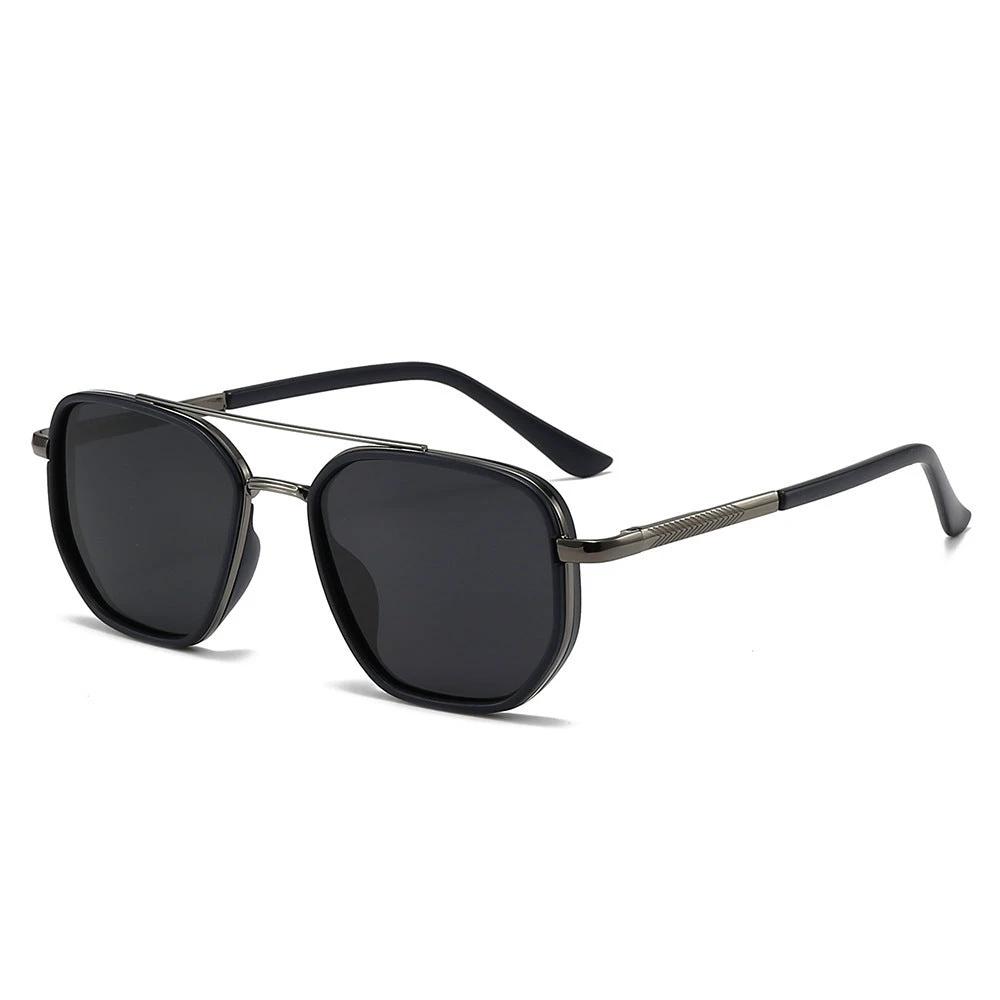 Men's UV-Protective Metal Sunglasses by GJG Denim