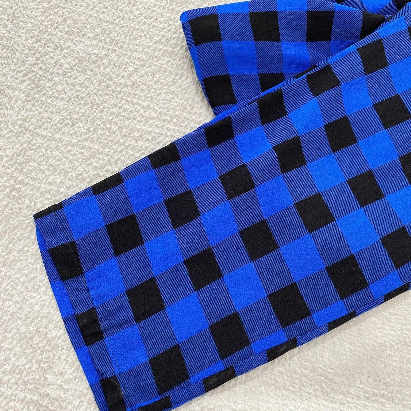 Men's Short-sleeved Long Pants Pajamas by GJG Denim